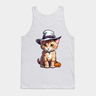 Baby Halloween Kitten Tank Top